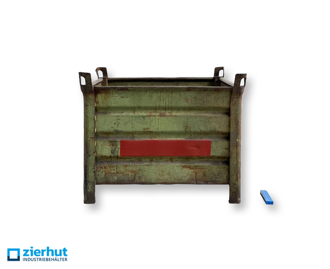Stahlbehälter-1000x800x600 mm-lackiert-gebraucht-3