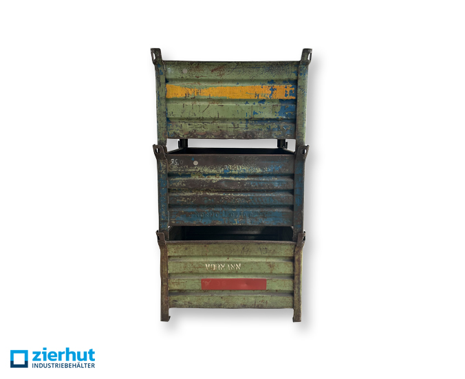 Stahlbehälter-1000x800x600 mm-lackiert-gebraucht-6
