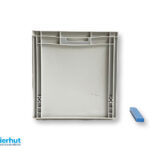 Eurobehälter-600x400x420 mm-grau-gebraucht-2