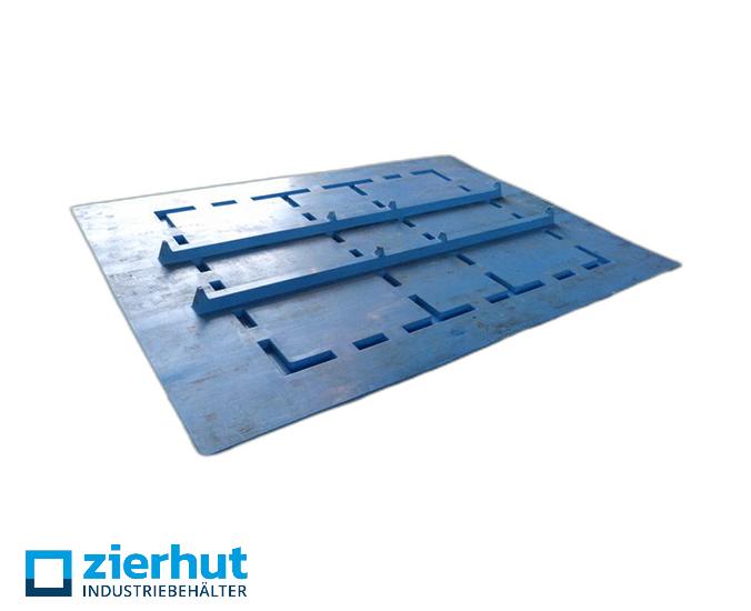 SP-1218Sicherungsplatte, blau