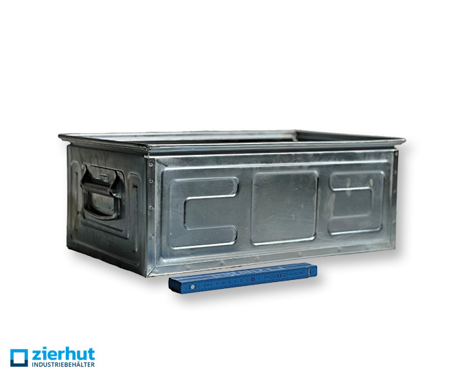 Stacking transport box vergelijkbaar met 14 / 6-A verzinkt metalen dozen