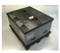 KTP-Box System 2000 114888 niedriger Ring (Höhe 735 mm)  Faltladungsträger Vario Box