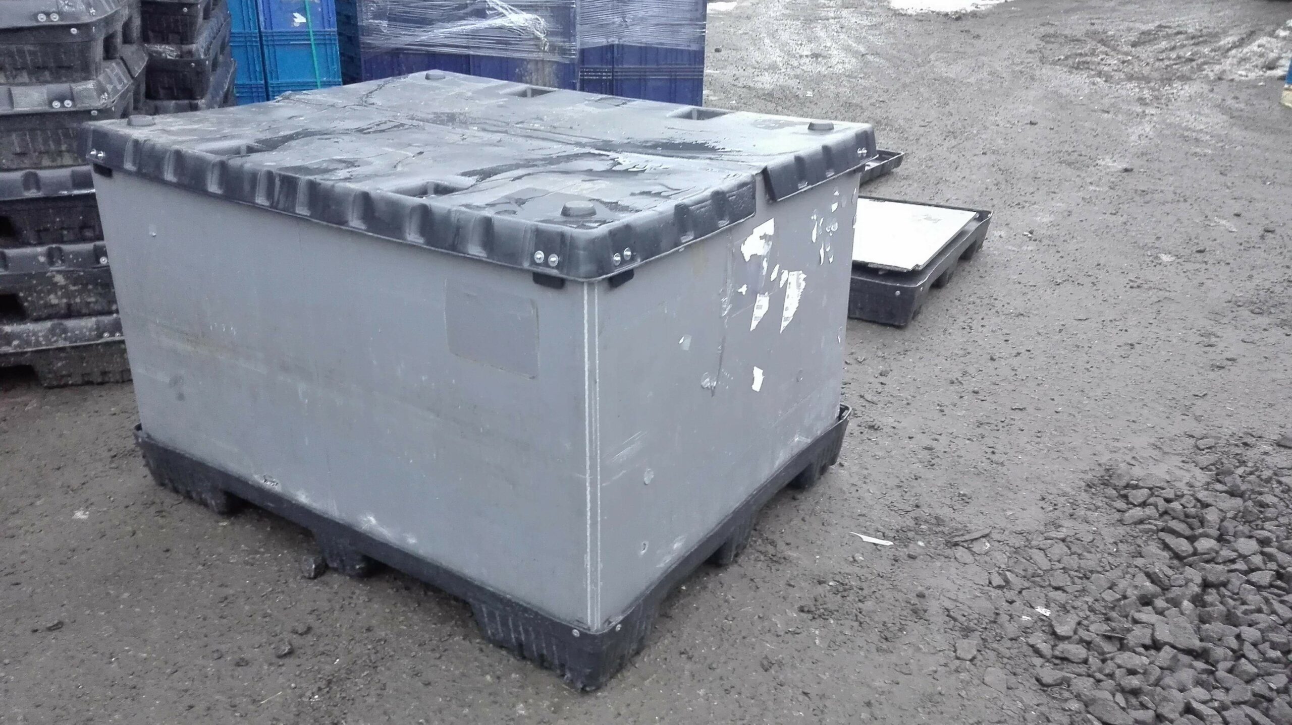 Faltbehälter Unipack 1500x1200x990 mm 3-teiliges Behältersystem